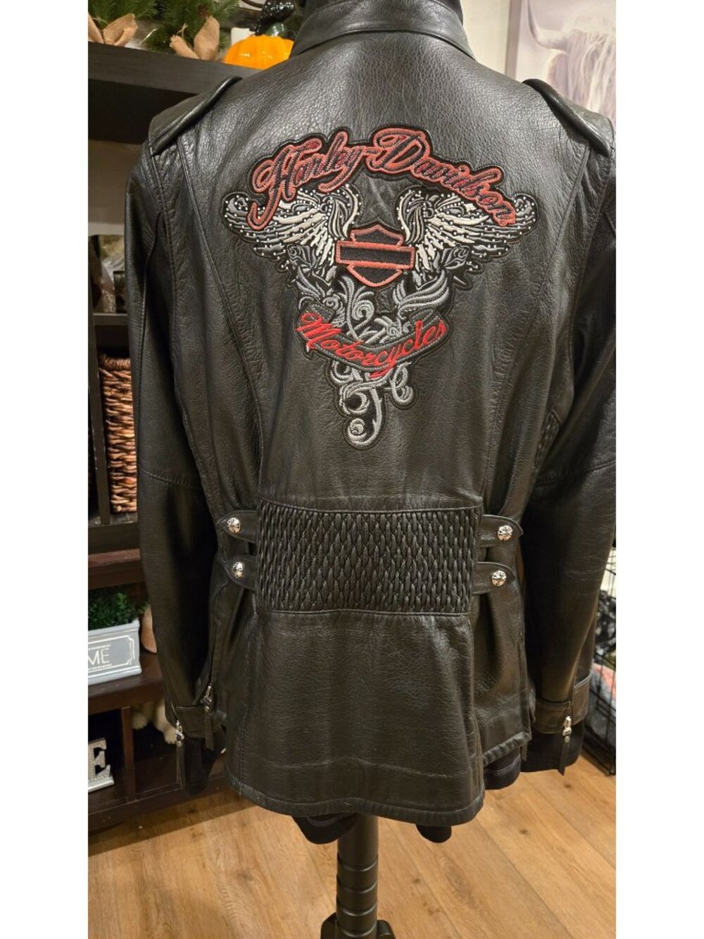 Harley-Davidson Women's Pink Label 3-in-1 Leather Riding Jacket XL - 97189-14VW